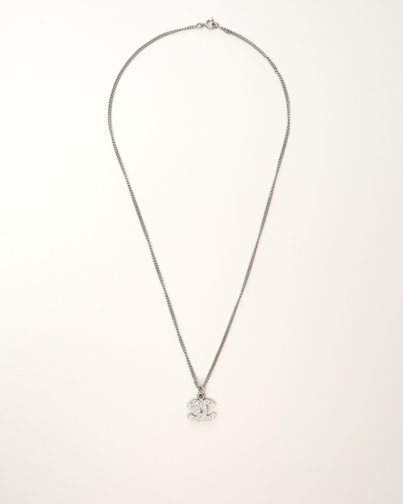 Chanel CC Rhinestone Necklace