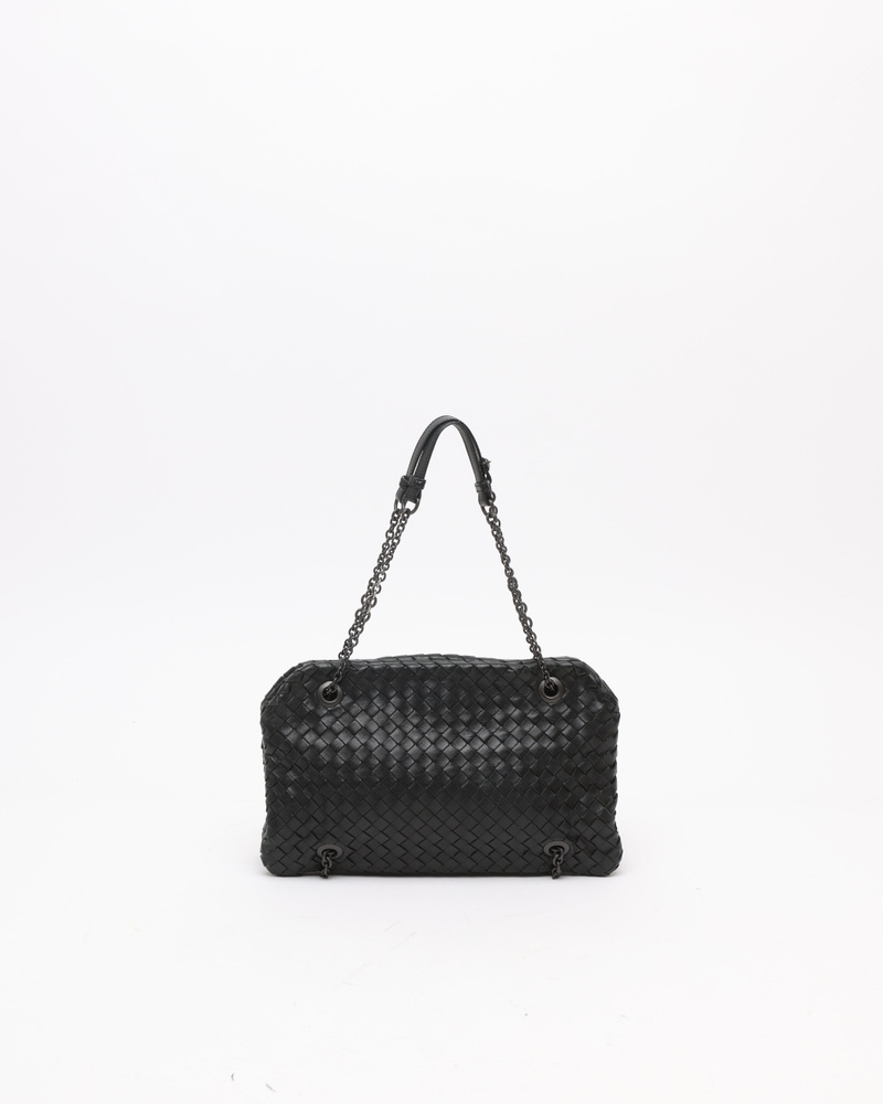 Bottega Veneta Intrecciato Chain Shoulder Bag