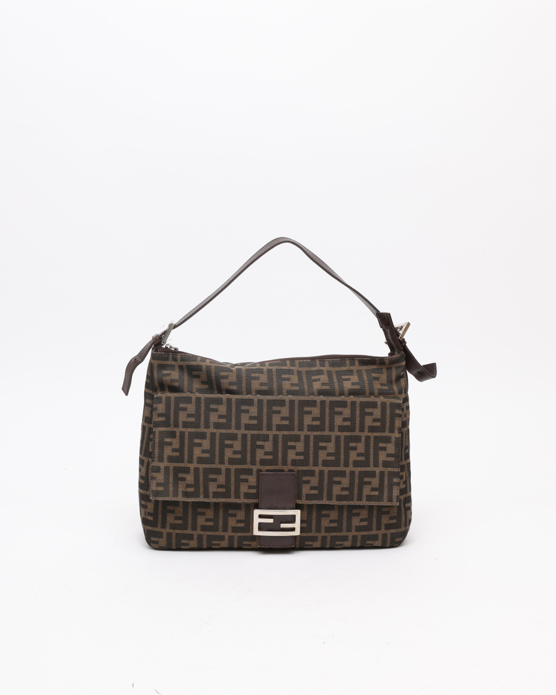 Fendi Large Zucca Mamma Shoulder Bag