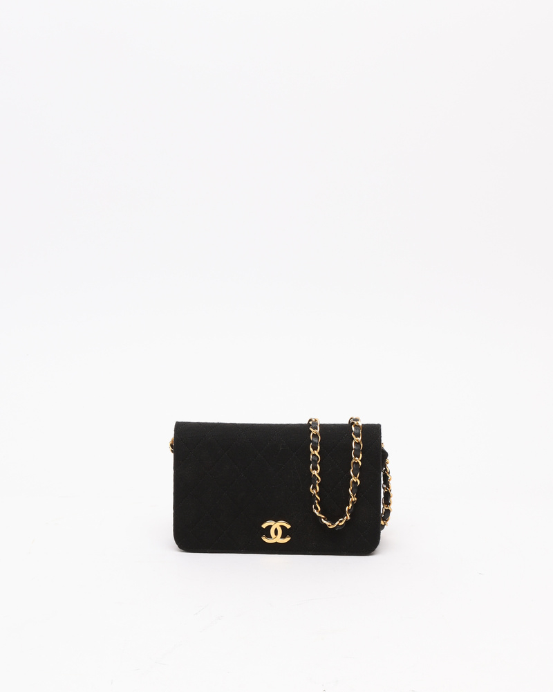 Chanel Classic Mini Jersey Full Flap Bag