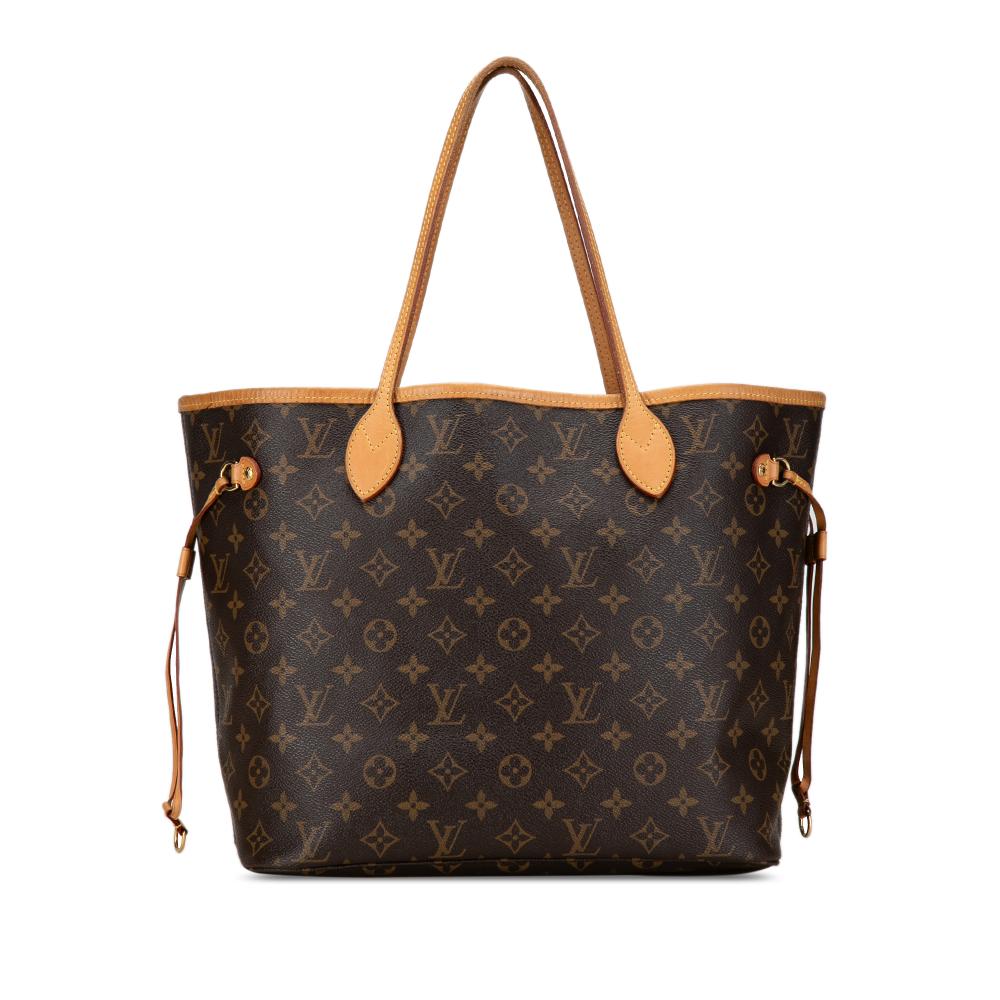 Louis Vuitton B Louis Vuitton Brown Monogram Canvas Canvas Monogram Neverfull MM Spain