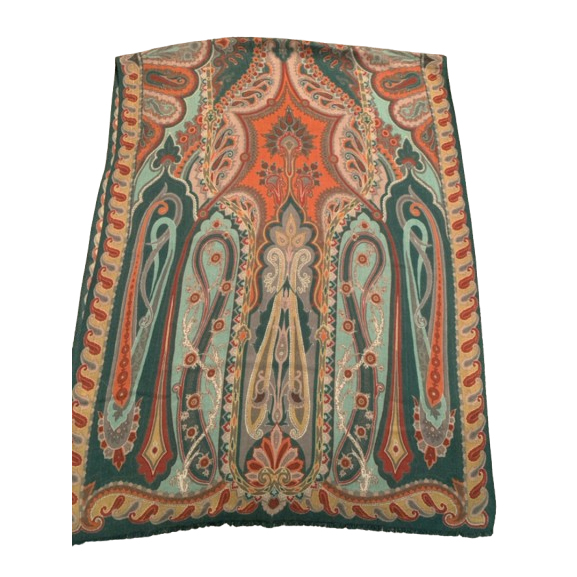 Etro Wool silk scarf