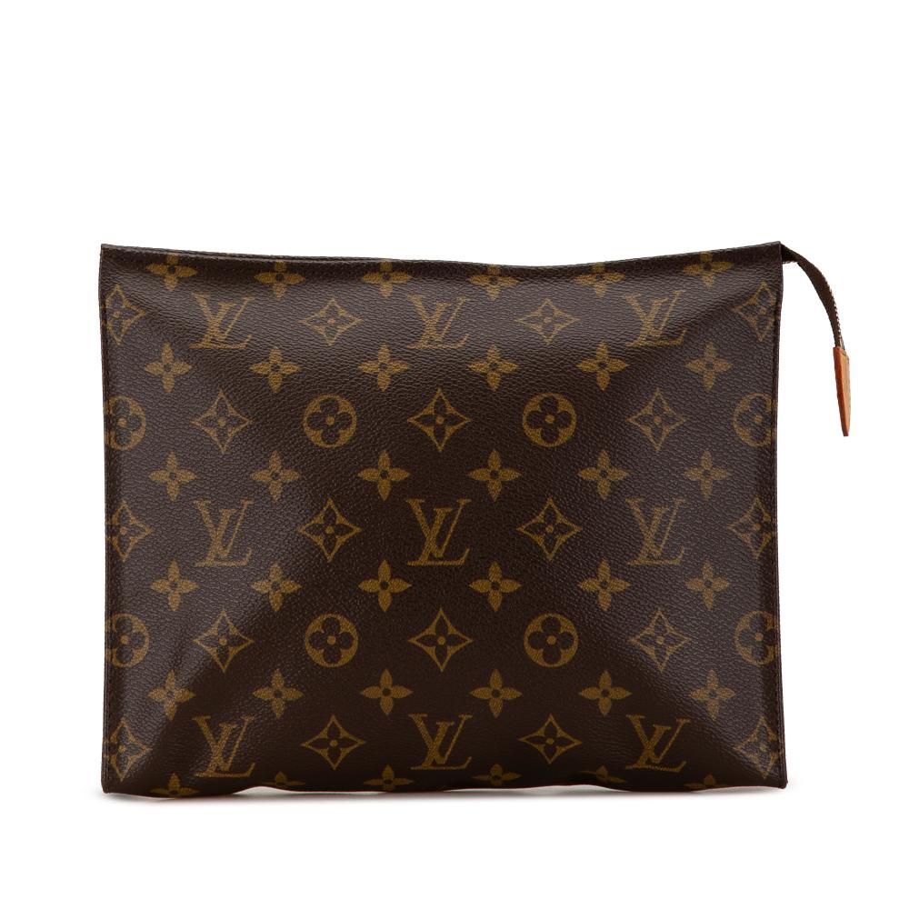 Louis Vuitton AB Louis Vuitton Brown Monogram Canvas Canvas Monogram Toiletry Pouch 26 France