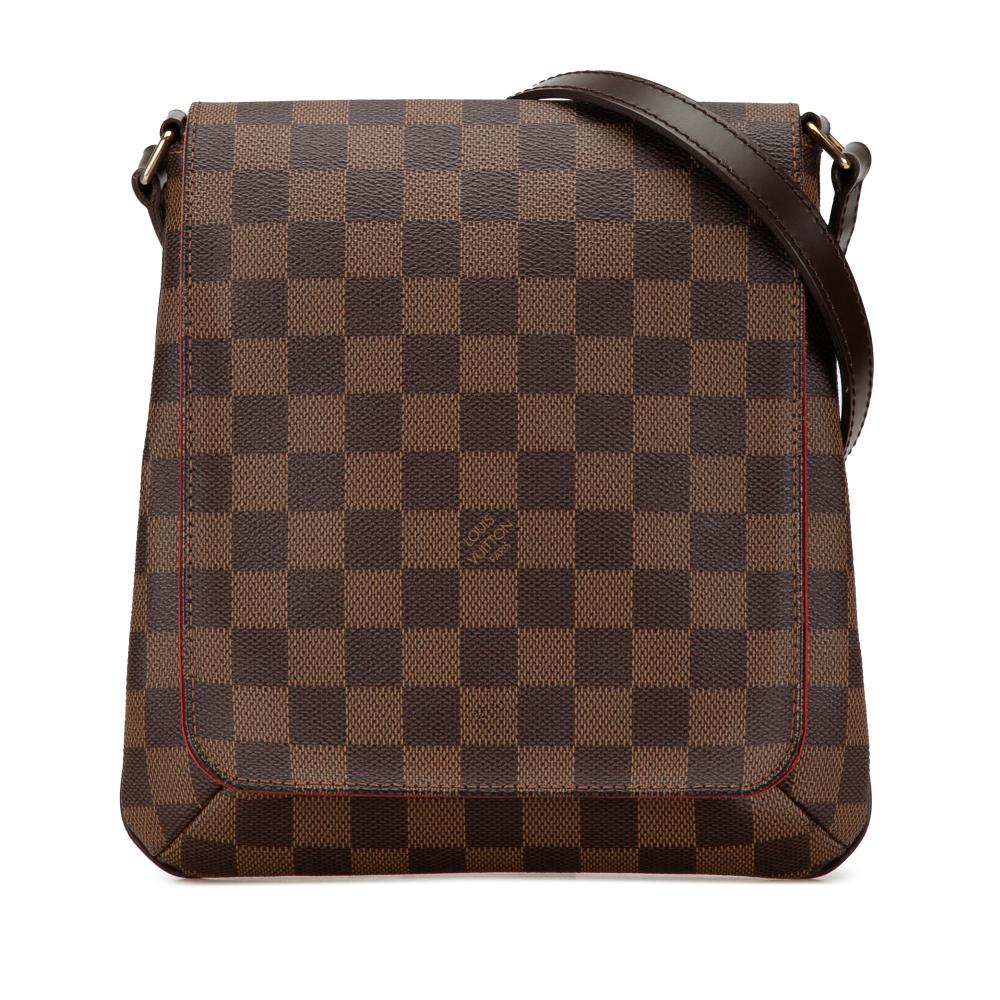 Louis Vuitton B Louis Vuitton Brown Damier Canvas Canvas Damier Ebene Musette Salsa PM France