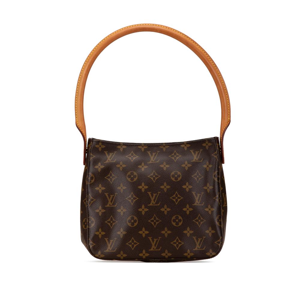 Louis Vuitton B Louis Vuitton Brown Monogram Canvas Canvas Monogram Looping MM United States