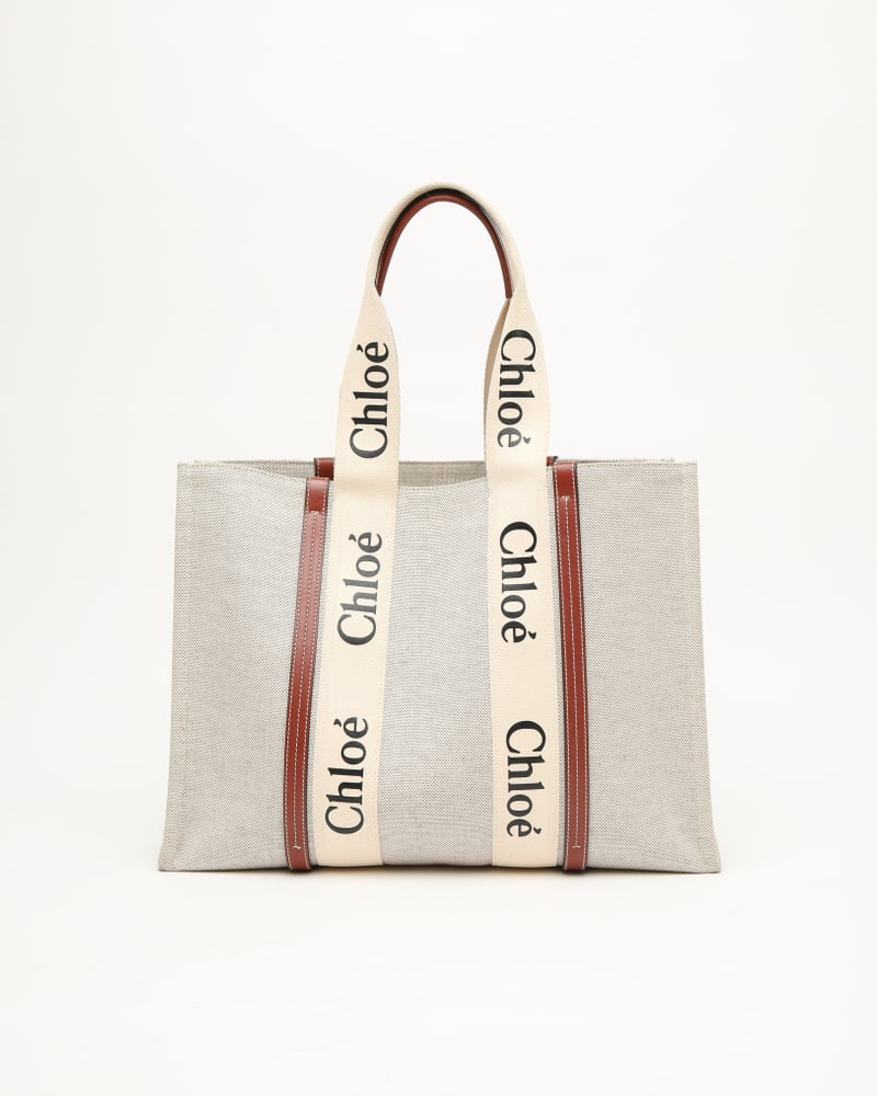 Chloé CHLOÉ Large Woody Tote Bag