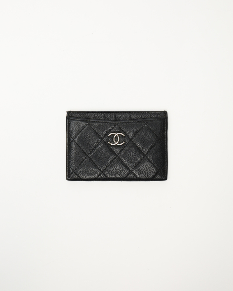 Chanel Classic Caviar Card Holder