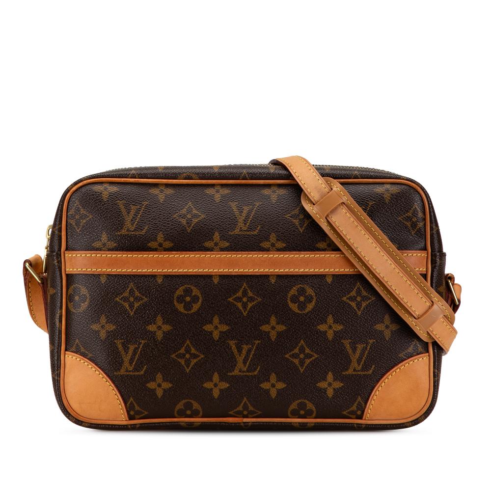 Louis Vuitton AB Louis Vuitton Brown Monogram Canvas Canvas Monogram Trocadero 27 France