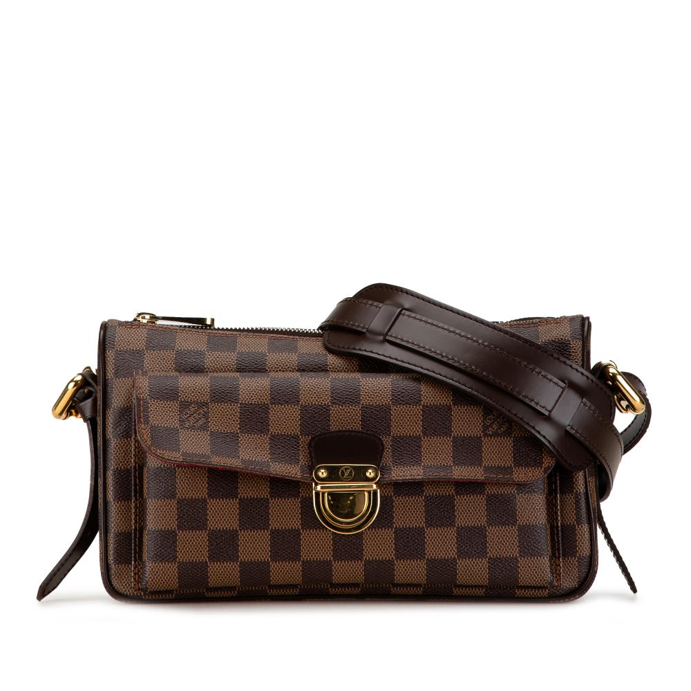 Louis Vuitton B Louis Vuitton Brown Damier Canvas Canvas Damier Ebene Ravello GM France