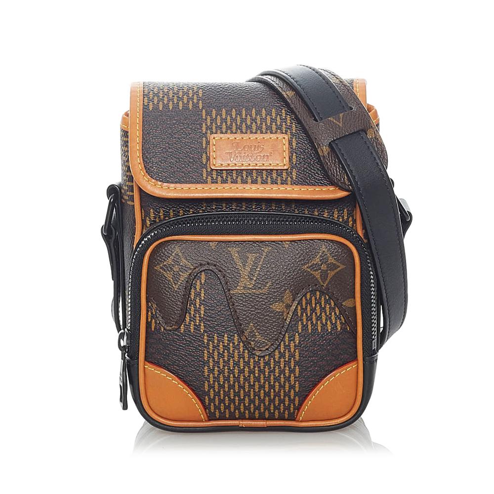 Louis Vuitton AB Louis Vuitton Brown Monogram Canvas Canvas Monogram Nigo Amazone Italy