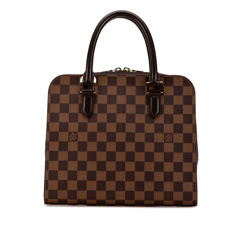 Louis Vuitton B Louis Vuitton Brown Damier Canvas Canvas Damier Ebene Triana France