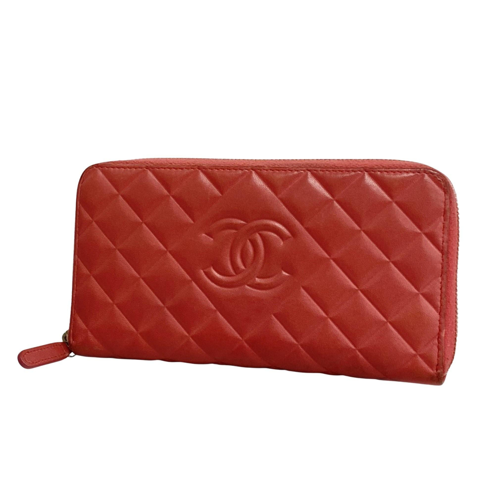 Chanel Zip around wallet