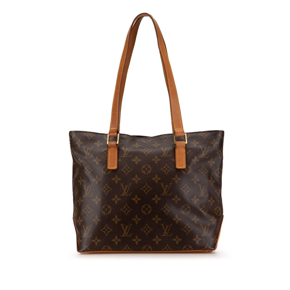 Louis Vuitton B Louis Vuitton Brown Monogram Canvas Canvas Monogram Cabas Piano France