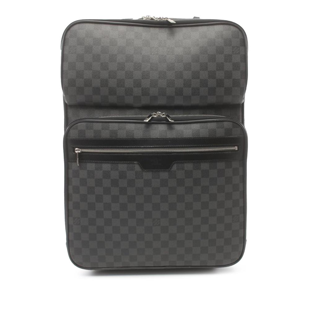 Louis Vuitton B Louis Vuitton Black Damier Canvas Canvas Damier Graphite Pegase Business 55 France