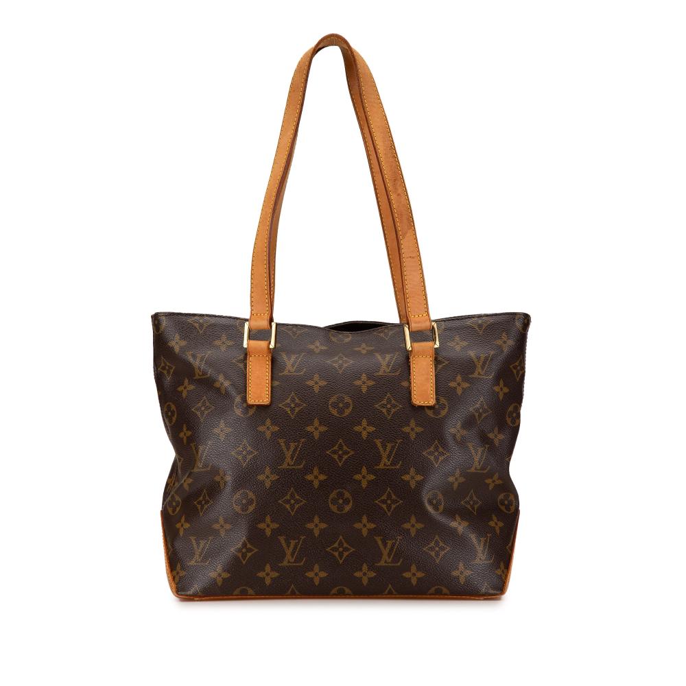 Louis Vuitton B Louis Vuitton Brown Monogram Canvas Canvas Monogram Cabas Piano France