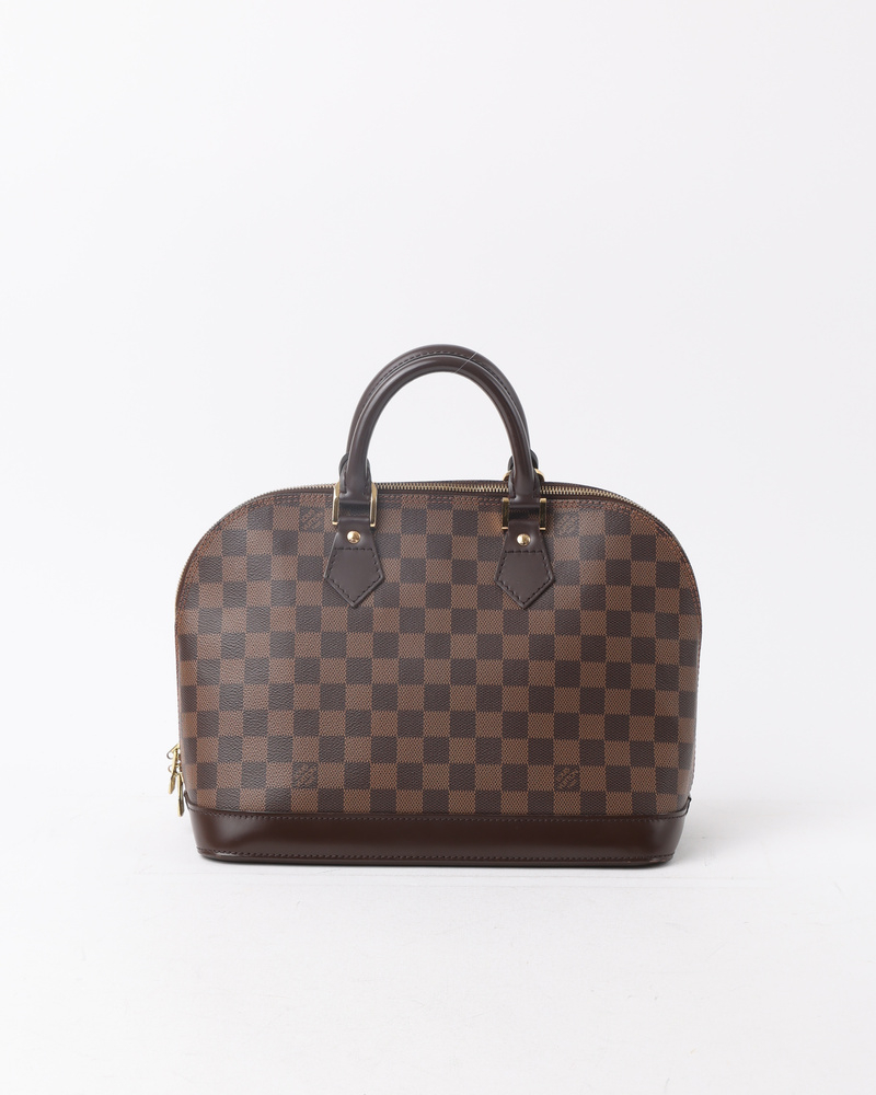 Louis Vuitton Damier Ebene Alma PM Bag