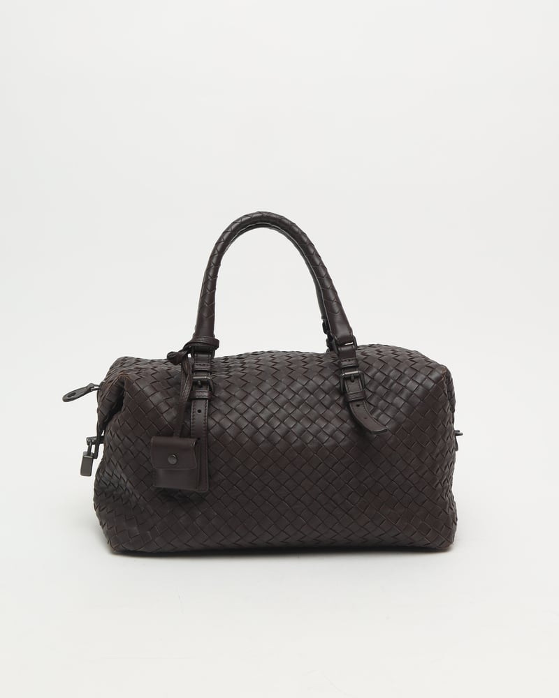 Bottega Veneta Intrecciato Boston Bag