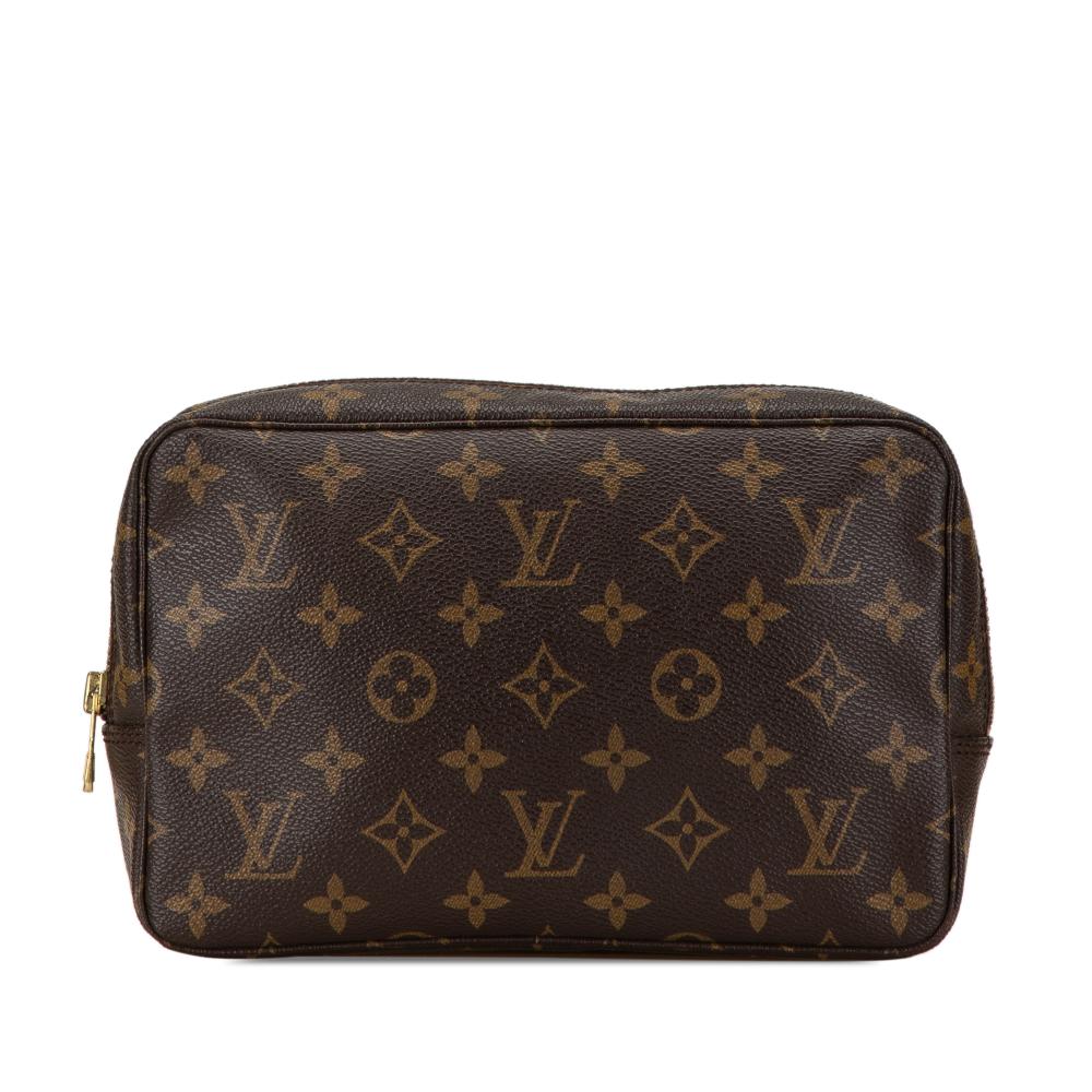 Louis Vuitton AB Louis Vuitton Brown Monogram Canvas Canvas Monogram Trousse Toilette 23 France