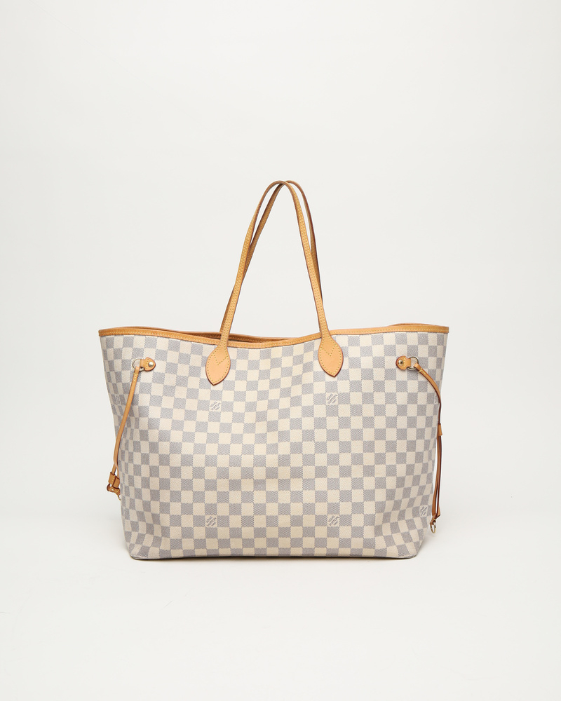 Louis Vuitton Damier Azur Neverfull GM Tote Bag