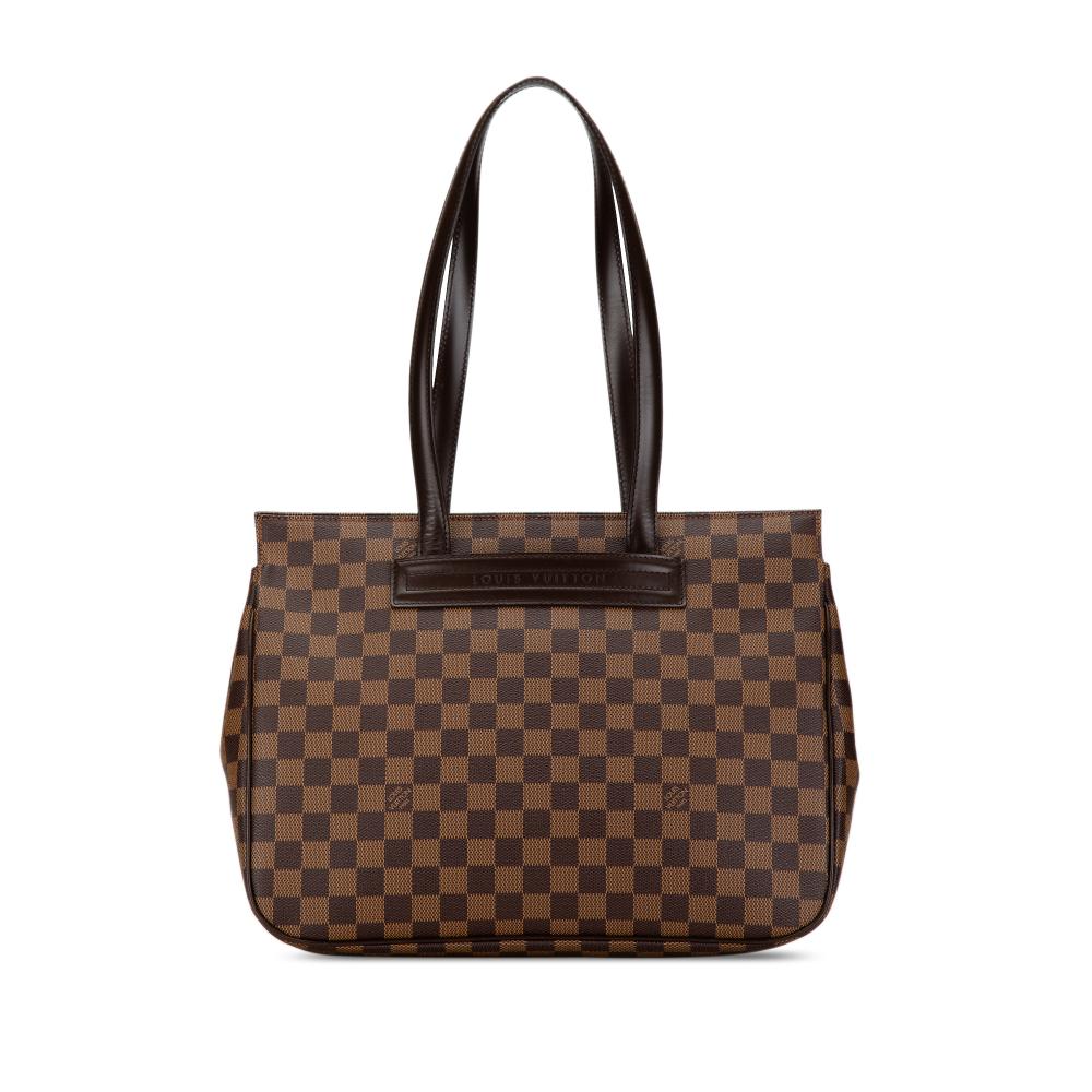 Louis Vuitton B Louis Vuitton Brown Damier Canvas Canvas Damier Ebene Parioli PM France