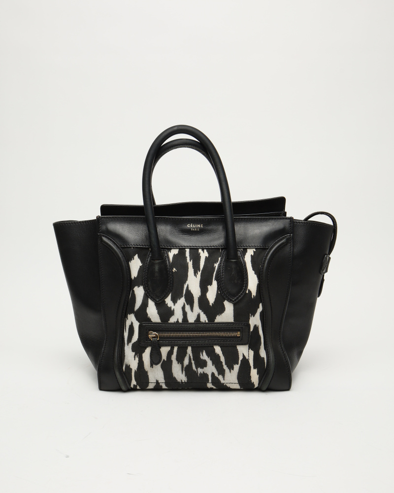 Celine Luggage Micro Shopper Bag