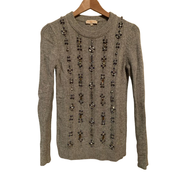 Tory Burch Pullover mit Schmuckapplikationen