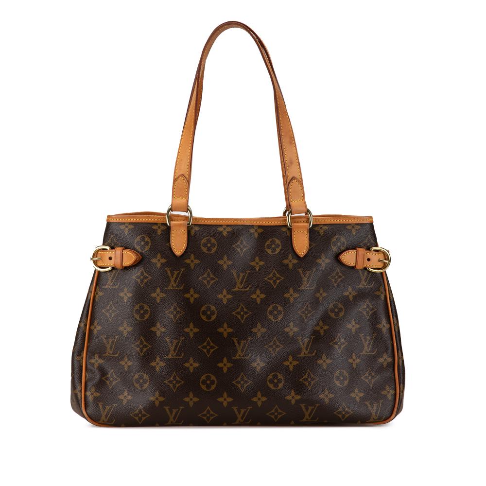 Louis Vuitton B Louis Vuitton Brown Monogram Canvas Canvas Monogram Batignolles Horizontal France