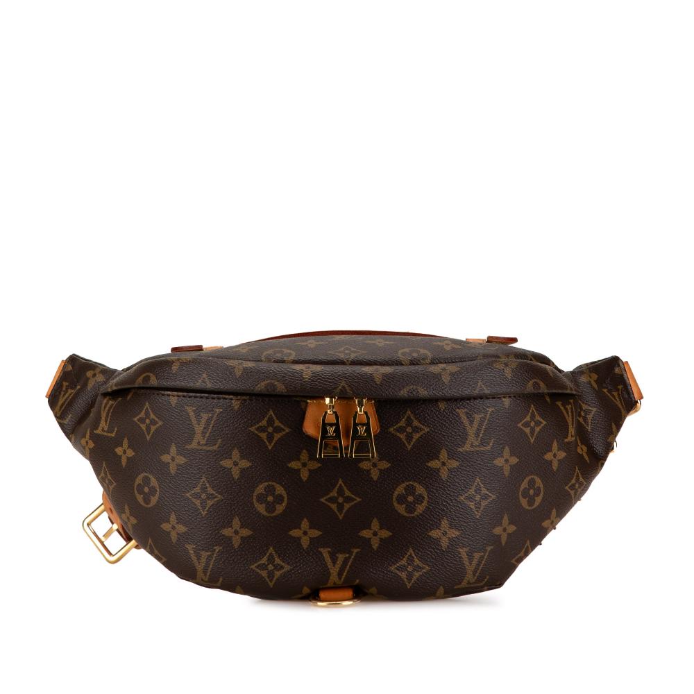 Louis Vuitton AB Louis Vuitton Brown Monogram Canvas Canvas Monogram Bumbag France