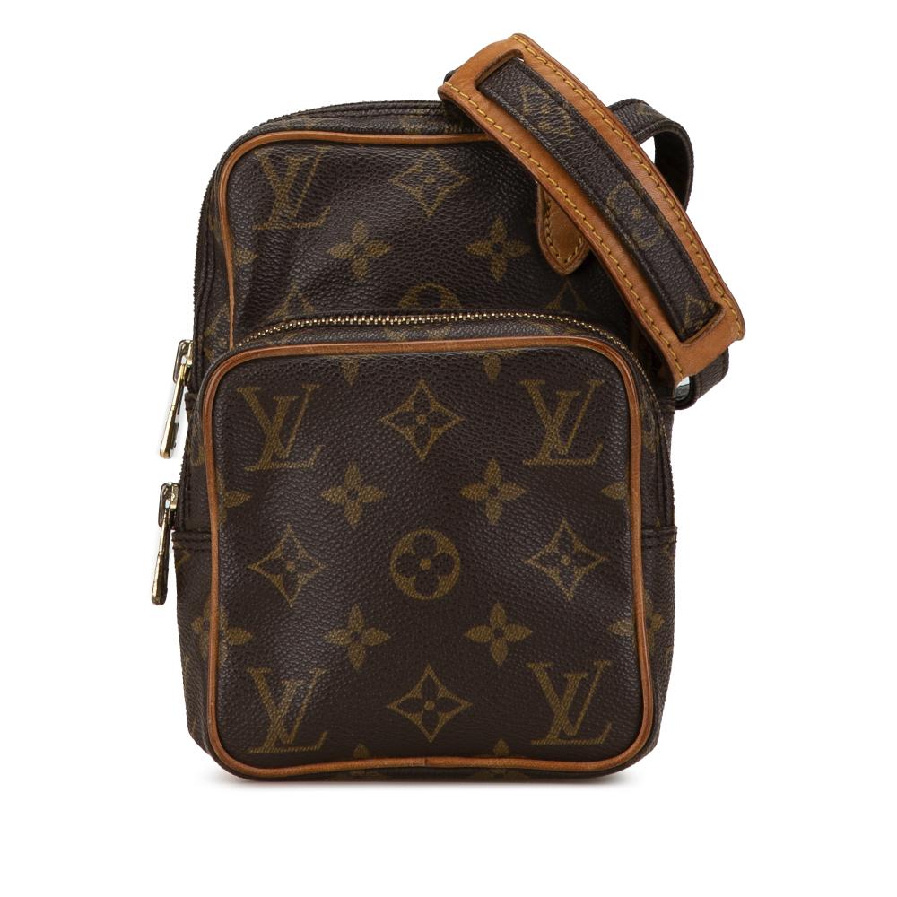 Louis Vuitton B Louis Vuitton Brown Monogram Canvas Canvas Monogram Mini Amazone France