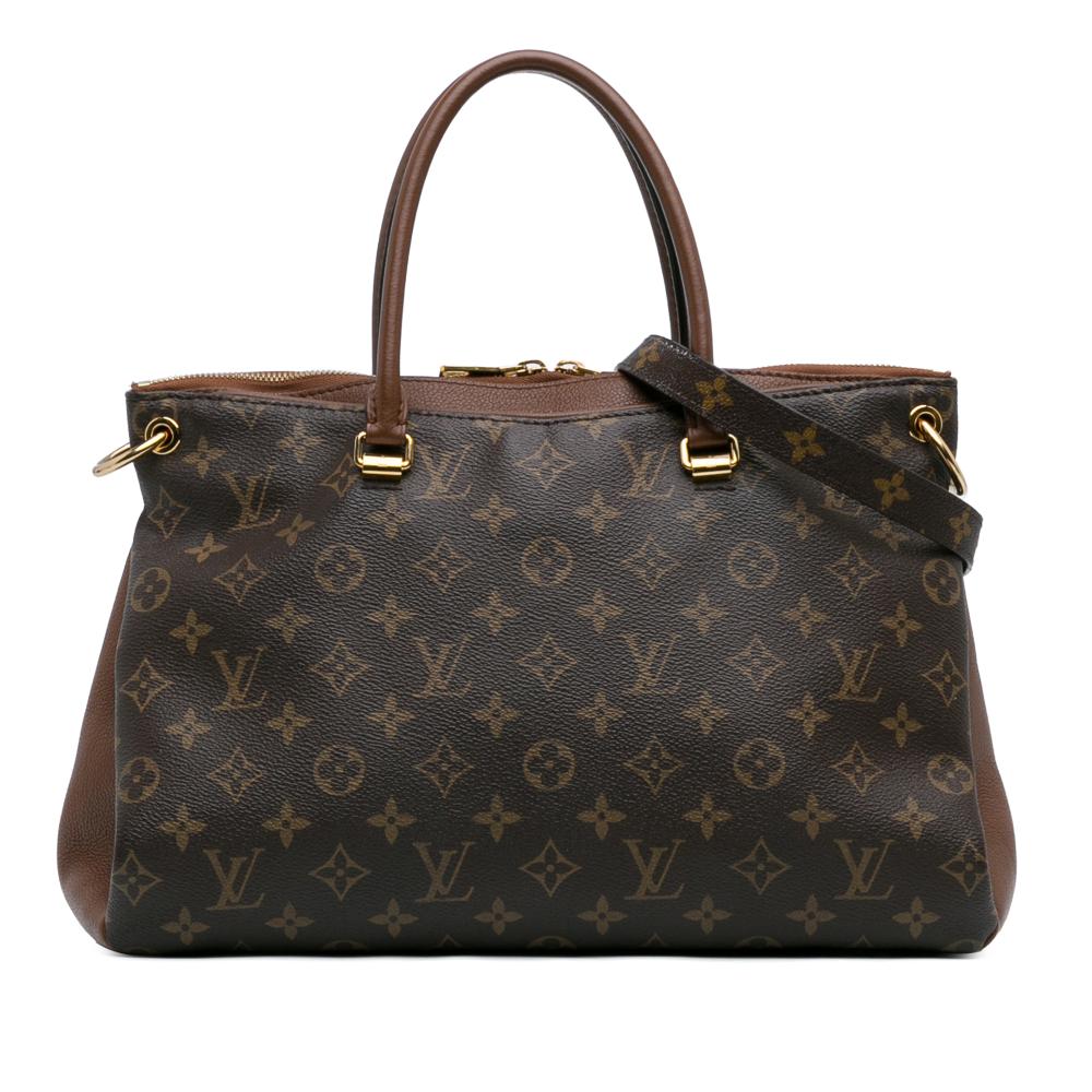 Louis Vuitton B Louis Vuitton Brown Monogram Canvas Canvas Monogram Pallas MM United States