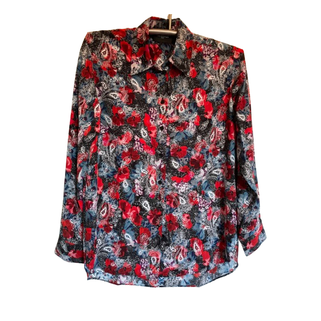 The Kooples Paisley Flowers blouse