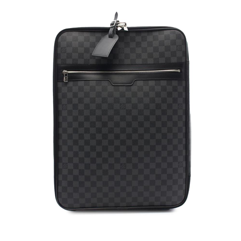 Louis Vuitton AB Louis Vuitton Black Damier Canvas Canvas Damier Graphite Pegase 55 France