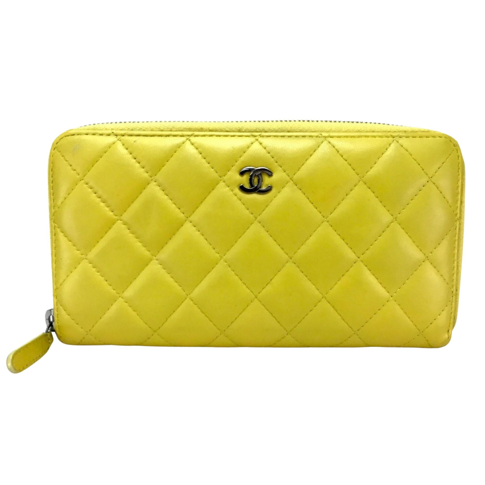 Chanel Zip around wallet