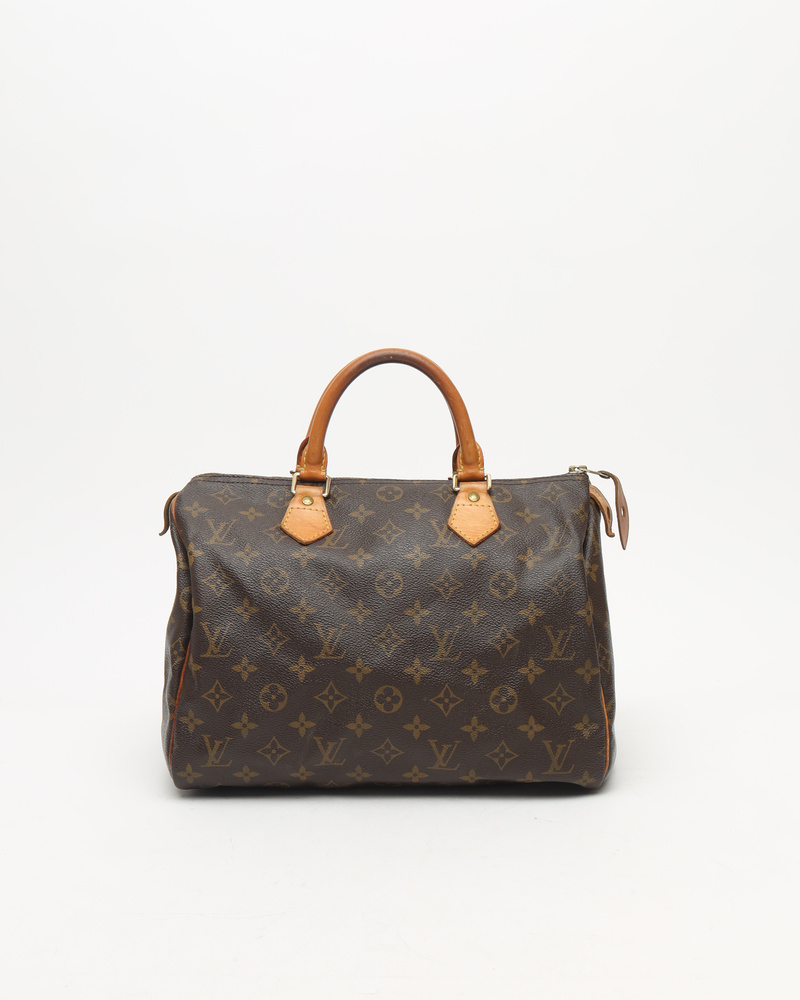 Louis Vuitton Monogram Speedy 30 Bag