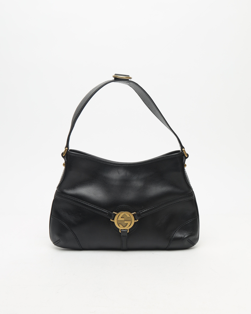 Gucci G Interlocking Hobo Bag