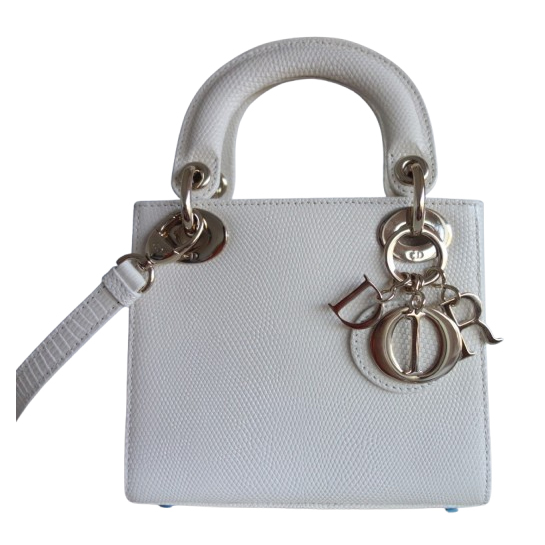 Christian Dior Lady Dior lézard small bag