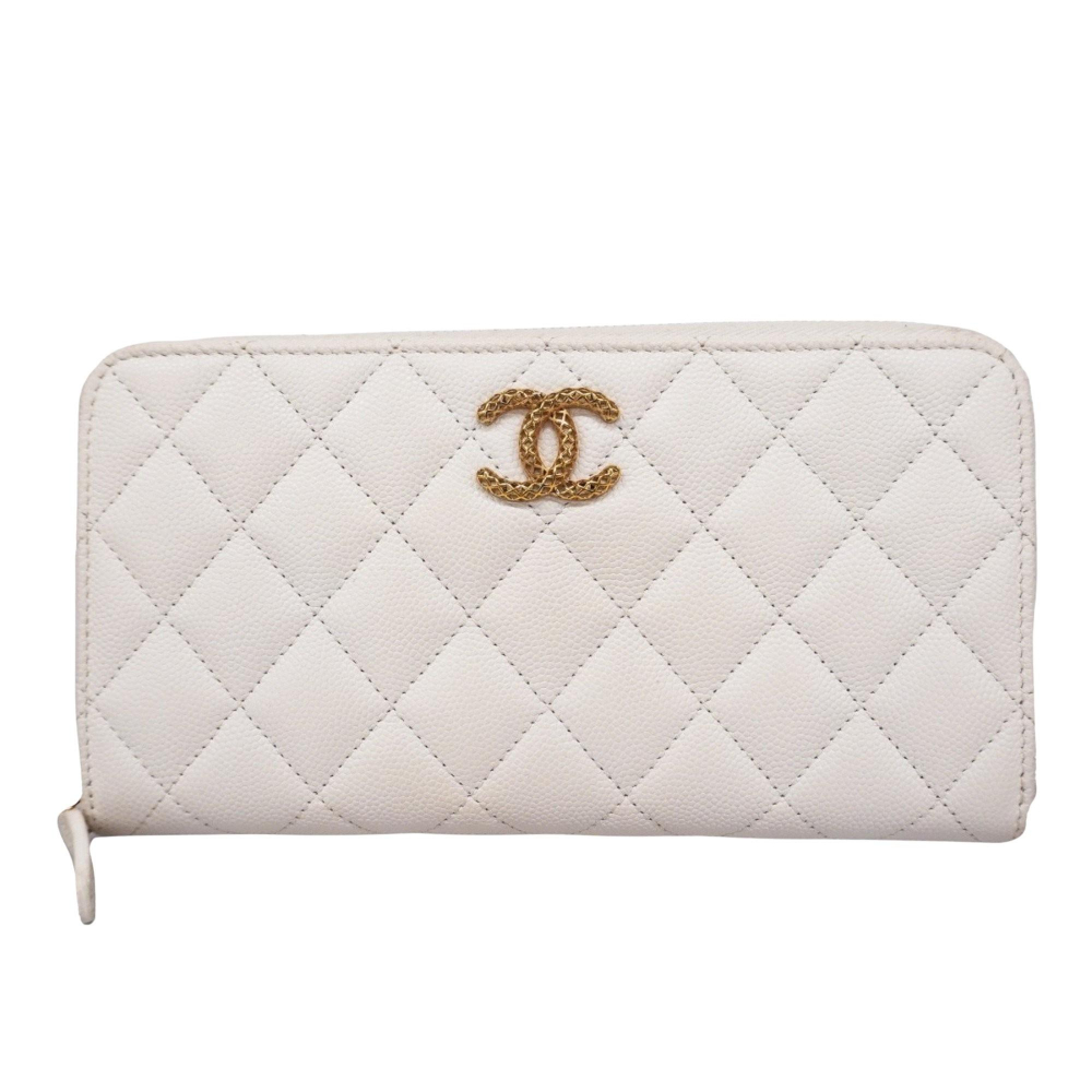 Chanel Zip around wallet