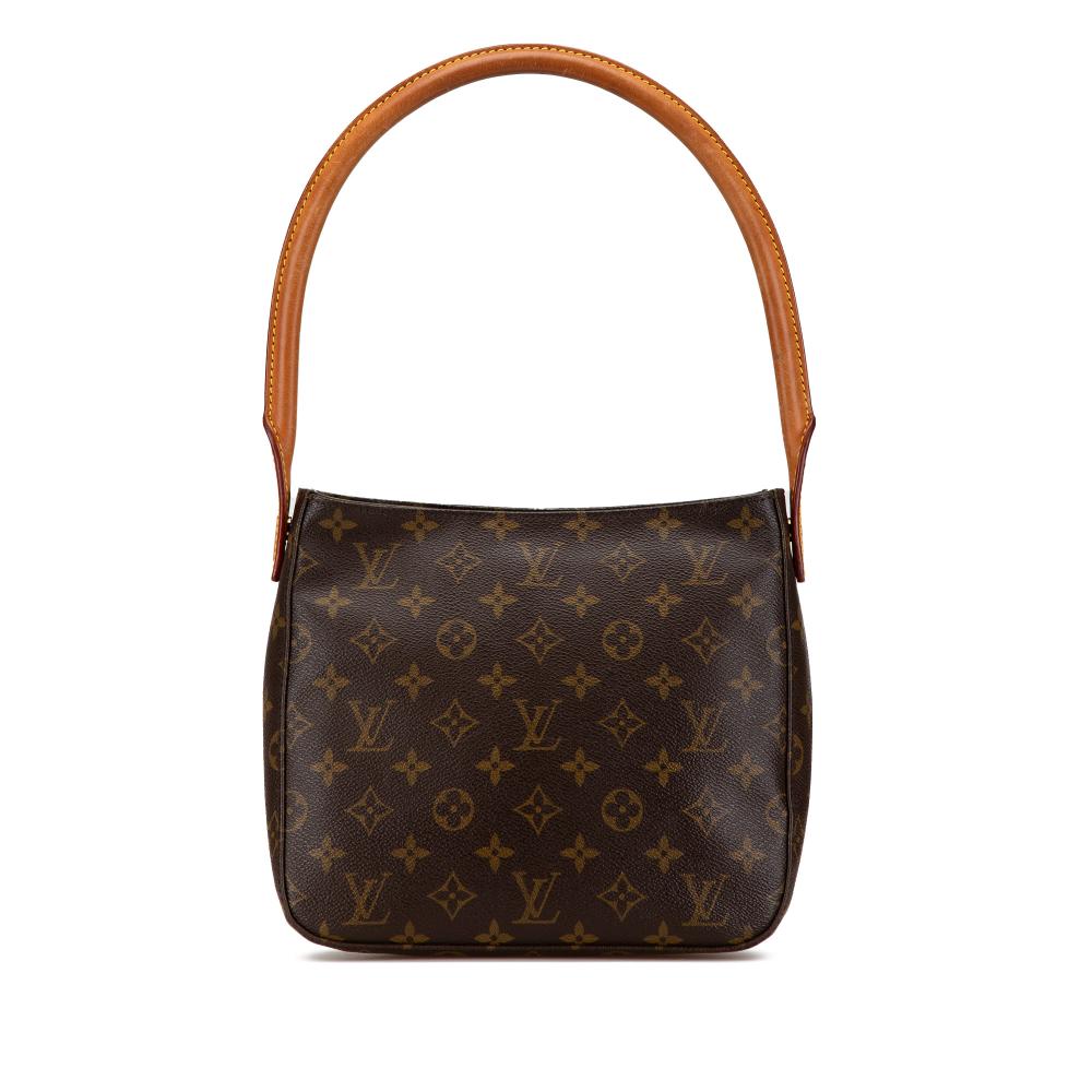 Louis Vuitton B Louis Vuitton Brown Monogram Canvas Canvas Monogram Looping MM France