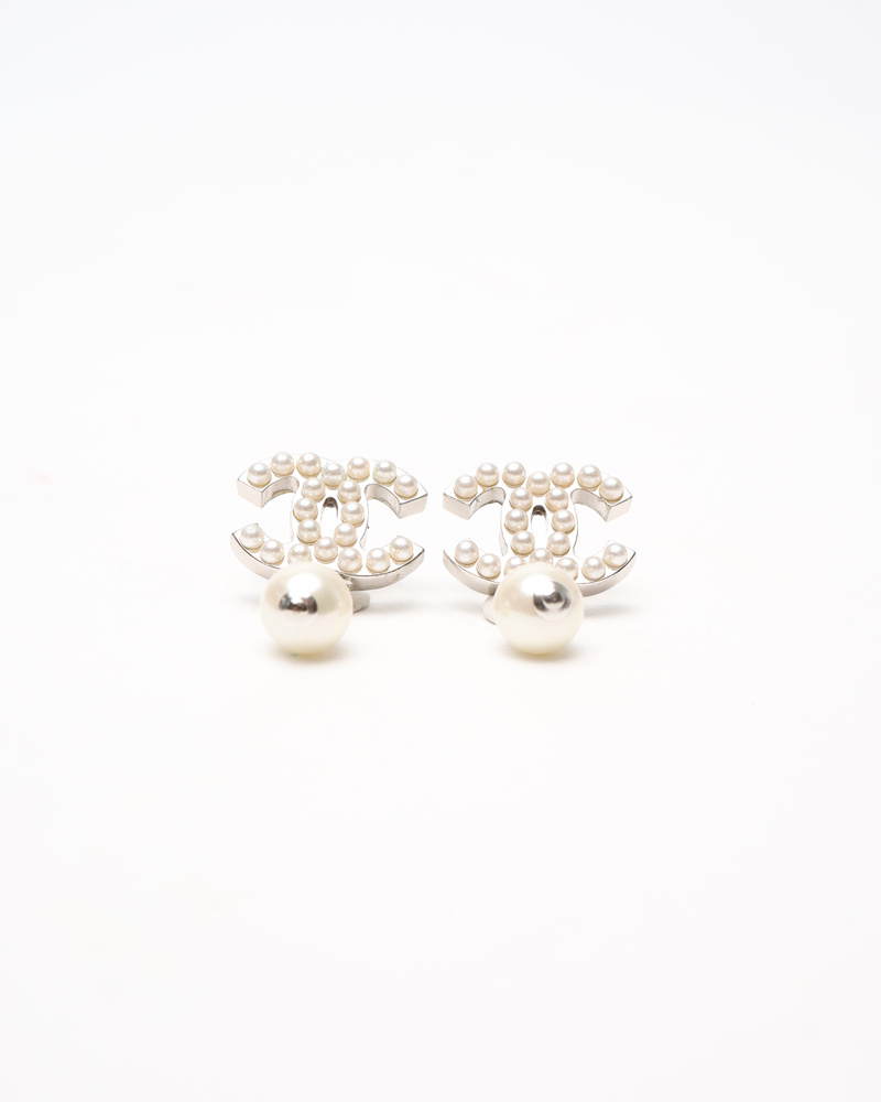 Chanel Icon Series Pearl Dangling Earrings