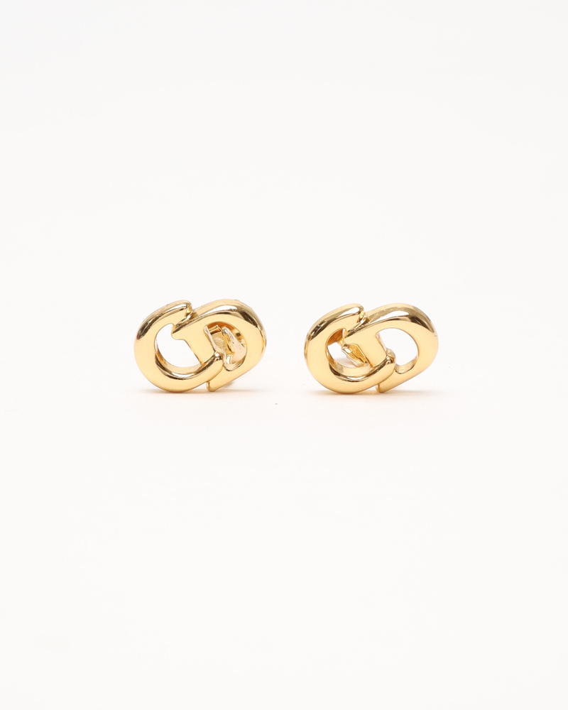 Christian Dior CD Clip-on Earrings