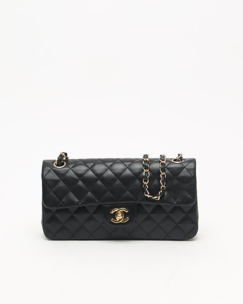 Chanel Classic East West Single Flap Bag