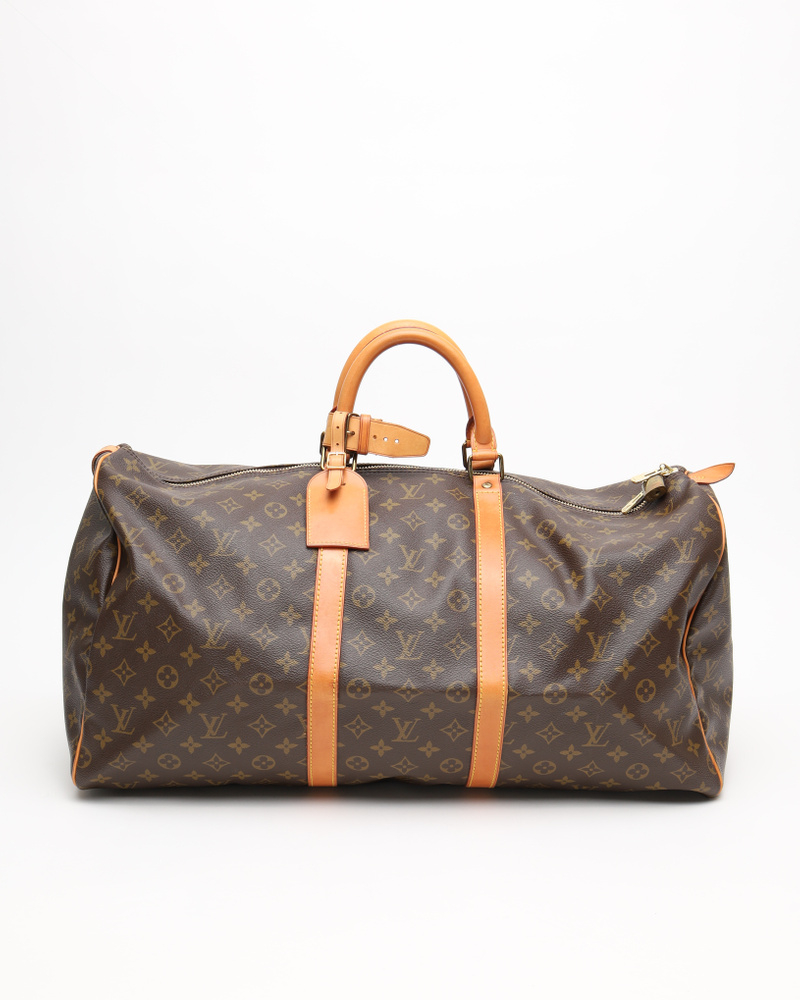 Louis Vuitton Monogram Keepall 55 Weekend Bag