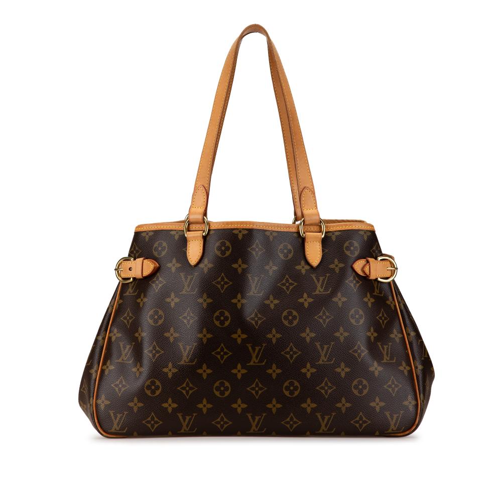 Louis Vuitton B Louis Vuitton Brown Monogram Canvas Canvas Monogram Batignolles Horizontal Spain