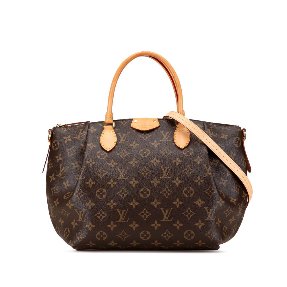 Louis Vuitton AB Louis Vuitton Brown Monogram Canvas Canvas Monogram Turenne MM France