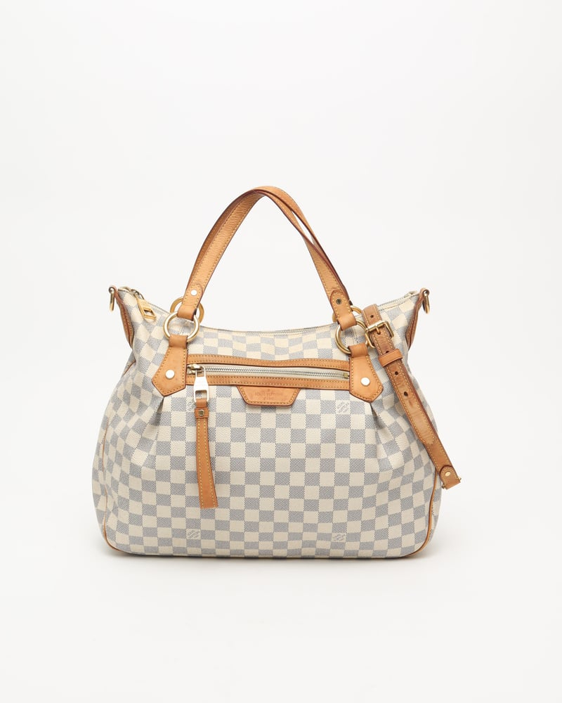 Louis Vuitton Damier Azur Evora MM Bag