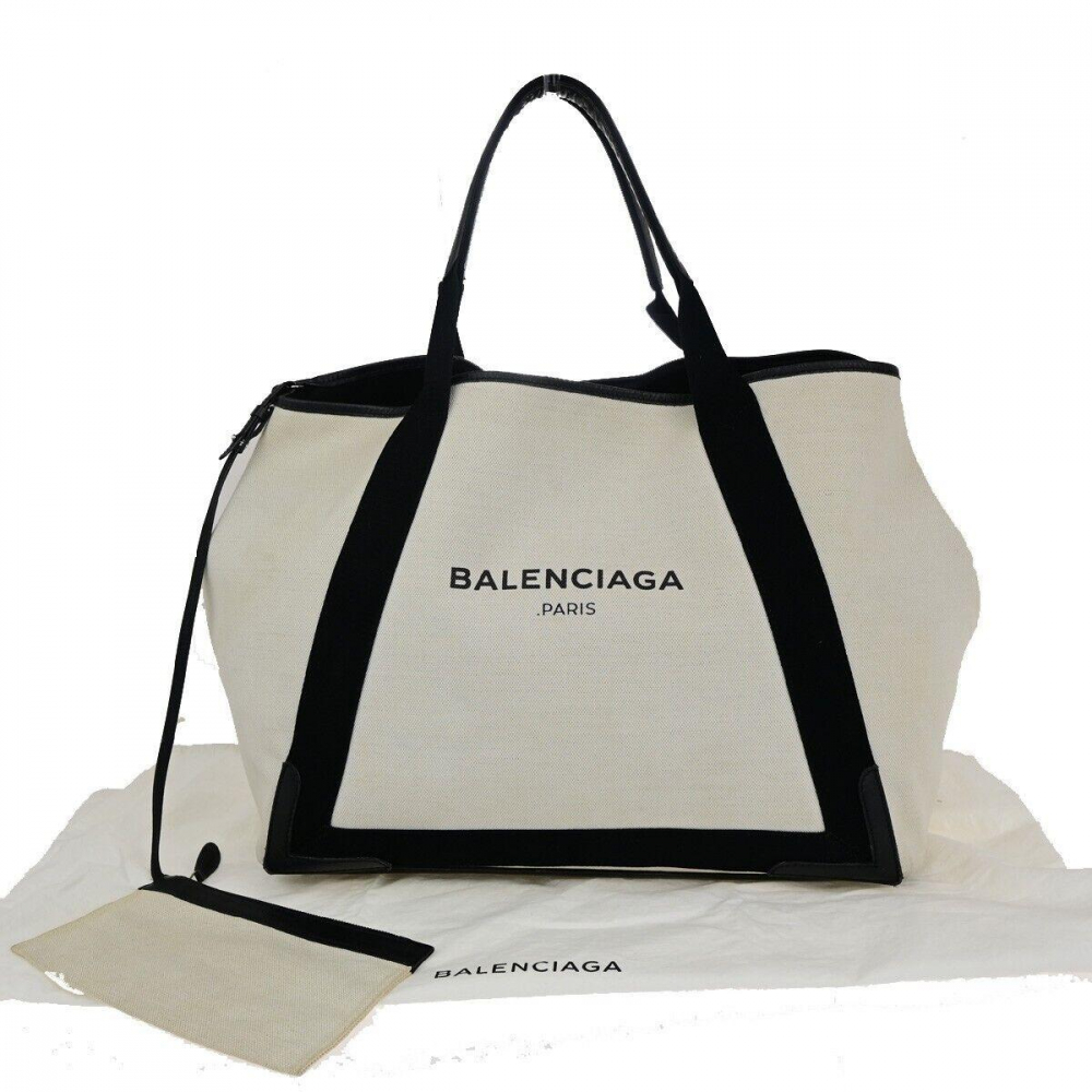 Balenciaga Navy Cabas