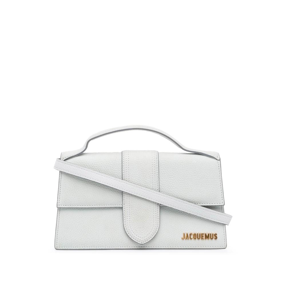 Jacquemus B Jacquemus White Calf Leather Le Bambinou Italy