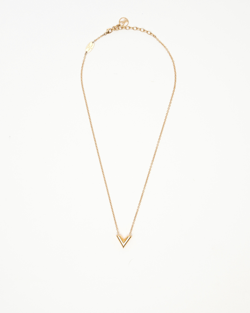 Louis Vuitton V Necklace