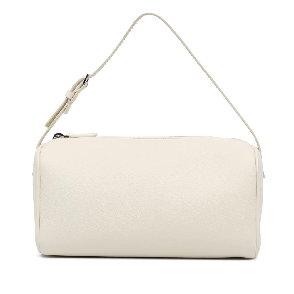 The Row B The Row White Calf Leather 90s Shoulder Bag Italy