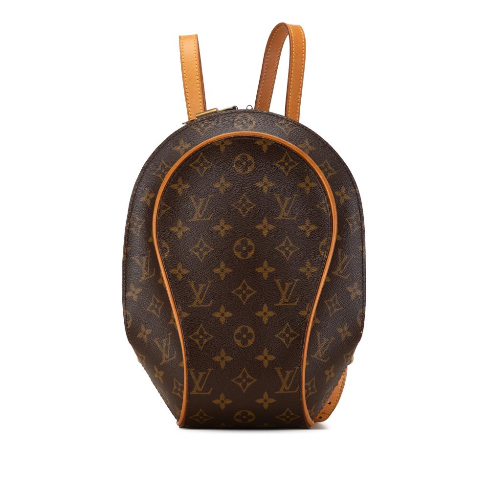 Louis Vuitton B Louis Vuitton Brown Monogram Canvas Canvas Monogram Ellipse Backpack France